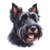 127 Scottish Terrier Poster Canvas Movie Film Print A0 A1 A2 A3 A4 A5 A6 Art Wal