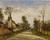 the-road-to-versailles-at-louveciennes-1870 Poster Canvas Movie Film Print A0 A1
