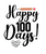 Happy 100 Days!-01 (3) Poster Canvas Movie Film Print A0 A1 A2 A3 A4 A5 A6 Art W
