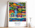 7_Belize Print, Belize Travel Poster, Caribbean Travel Print, Tropical Decor, Bo