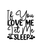 If You Love Me Let Me Sleep-01 (5) Poster Canvas Movie Film Print A0 A1 A2 A3 A4