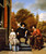 Steen Jan-The_Mayor_of_Delft_and_his_Daughter Poster Canvas Movie Film Print A0