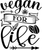 Vegan for life-01 (2) Poster Canvas Movie Film Print A0 A1 A2 A3 A4 A5 A6 Art Wa
