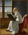 Villers - Young Woman Drawing Poster Canvas Movie Film Print A0 A1 A2 A3 A4 A5 A