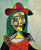 Pablo Picasso - Woman in hat Poster Canvas Movie Film Print A0 A1 A2 A3 A4 A5 A6