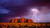 Lighting Storm, Uluru National Park, Australia Art Gallery Poster Canvas Print W
