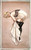 vintage art - cheesecake collection 2 - ma olivia - diana slip Poster Canvas Mov