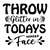 Throw Glitter in Todays Face-01 Poster Canvas Movie Film Print A0 A1 A2 A3 A4 A5