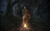 dark souls rycerz i ognisko Poster Canvas Print Art Painting Decor Reprint wall