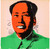 Andy Warhol - Mao With Orange Face 1972 (2) Poster Canvas Print Art Painting Dec