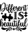 Different is beautiful-01 (2) Poster Canvas Movie Film Print A0 A1 A2 A3 A4 A5 A