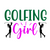 Golfing Girl-01 Poster Canvas Movie Film Print A0 A1 A2 A3 A4 A5 A6 Art Wall Dec