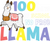 A220313-30-100-Days-Of-School-No-Probllama-Llama Poster Canvas Movie Film Print