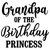 Grandpa of the Birthday Princess-01 (2) Poster Canvas Movie Film Print A0 A1 A2