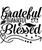 Grateful thankful blessed-01 (2) Poster Canvas Movie Film Print A0 A1 A2 A3 A4 A