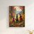 Beautiful witches coven amongst the wildflowers art print - ethereal witches mag