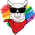 A220313-26-Lgbt-Flag-Svg-Llama-Gay-Lesbian (2) Poster Canvas Movie Film Print A0