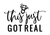 This just got real_cut Poster Canvas Movie Film Print A0 A1 A2 A3 A4 A5 A6 Art W