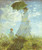 Claude Monet - The Walk, Lady with a Parasol Version 2 1875 Poster Canvas Movie