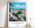 7_Cienfuegos Poster, Cienfuegos Travel Print, Cuba Travel Art, Tropical Decor, F