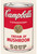 Andy Warhol - Cream of Mushroom from the Campbells Soup 1968 Poster Canvas Movie