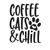 coffee cats and chill (2) Poster Canvas Movie Film Print A0 A1 A2 A3 A4 A5 A6 Ar