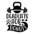 Deadlifts for donuts=2-01 Poster Canvas Movie Film Print A0 A1 A2 A3 A4 A5 A6 Ar