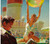 PinUp Girl - EDWIN GEORGI Ship's Pool Poster Canvas Movie Film Print A0 A1 A2 A3