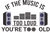 If the Music is too Loud Youre too Old Poster Canvas Movie Film Print A0 A1 A2 A