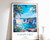 9_Iguazu Falls Travel Poster, Iguazu Falls Print, South America Travel Art, Sout