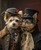 2 Pet Portraits RoyalKing queen petCustom Pet PortraitCustom Dog CAT PortraitCus