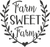 FARM SWEET FARM Poster Canvas Movie Film Print A0 A1 A2 A3 A4 A5 A6 Art Wall Dec
