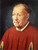 Eyck_Jan_van_Portrait_of_Cardinal_Niccolo_Albergati Poster Canvas Movie Film Pri