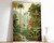 5_Vintage Botanical Print, Tropical Floral Poster, Henri Rousseau Floral Art, Fl