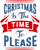 Christmas is the Time to Please Poster Canvas Movie Film Print A0 A1 A2 A3 A4 A5