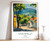 14_Santiago Poster, Santiago Travel Print, Chile Travel Art, Tropical Decor, Flo