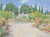 William Merritt Chase - An Italian Garden-1909 Poster Canvas Movie Film Print A0