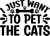 I Just Want To Pet The Cats Poster Canvas Movie Film Print A0 A1 A2 A3 A4 A5 A6