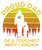 Proud-Dad-Autism-Awareness-day Poster Canvas Movie Film Print A0 A1 A2 A3 A4 A5