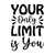 Your Only Limit is You-01 (2) Poster Canvas Movie Film Print A0 A1 A2 A3 A4 A5 A