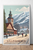 Lillehammer Norway Vintage Poster - Snowy Landscape Nordic Art Print Poster Canv