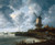 RuisdaelvanJacob-Mill_at_Wijk_van_Duurstede-Sun Poster Canvas Movie Film Print A