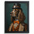 Elegant Cocker Spaniel Portrait Victorian Attire Dog Art Print Spaniel Wall Art