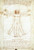 Leonardo da Vinci - Vitruvian Man Art Gallery Poster Canvas Print Wall Decoratio
