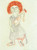 Paul Klee - Girl with Doll 1905 Poster Canvas Movie Film Print A0 A1 A2 A3 A4 A5