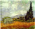 Vincent Van Gogh - Wheat Field with Cypresses Poster Canvas Movie Film Print A0