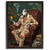 Chic Greyhound in Floral Suit Greyhound Dog Illustration Vintage Dog Portrait (3