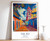 11_Sucre Print, Sucre Travel Poster, Bolivia Travel Print, Tropical Decor, Botan