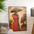 Fashionable African Women Digital Printable Wall Art- Vintage African Art- Afric