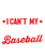 16. I Can't My Son Has Baseball Poster Canvas Movie Film Print A0 A1 A2 A3 A4 A